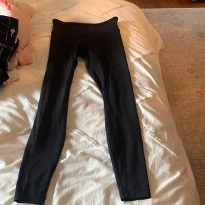 Lululemon women's size 6 black leggings.